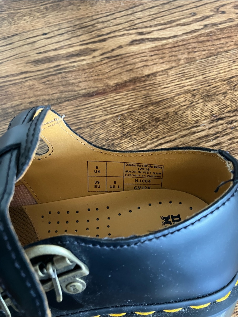 Dr. Martens Black Mary Janes - Picture 5 of 5